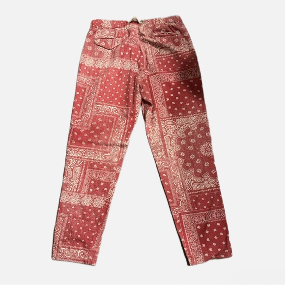 Men’s White Sand Belted Pants - Picture 2 of 6